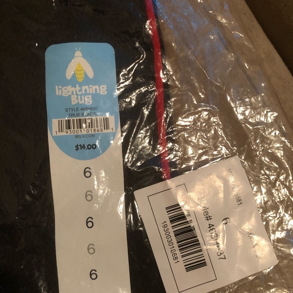 Black toddler pants size 6 - Picture 2 of 2